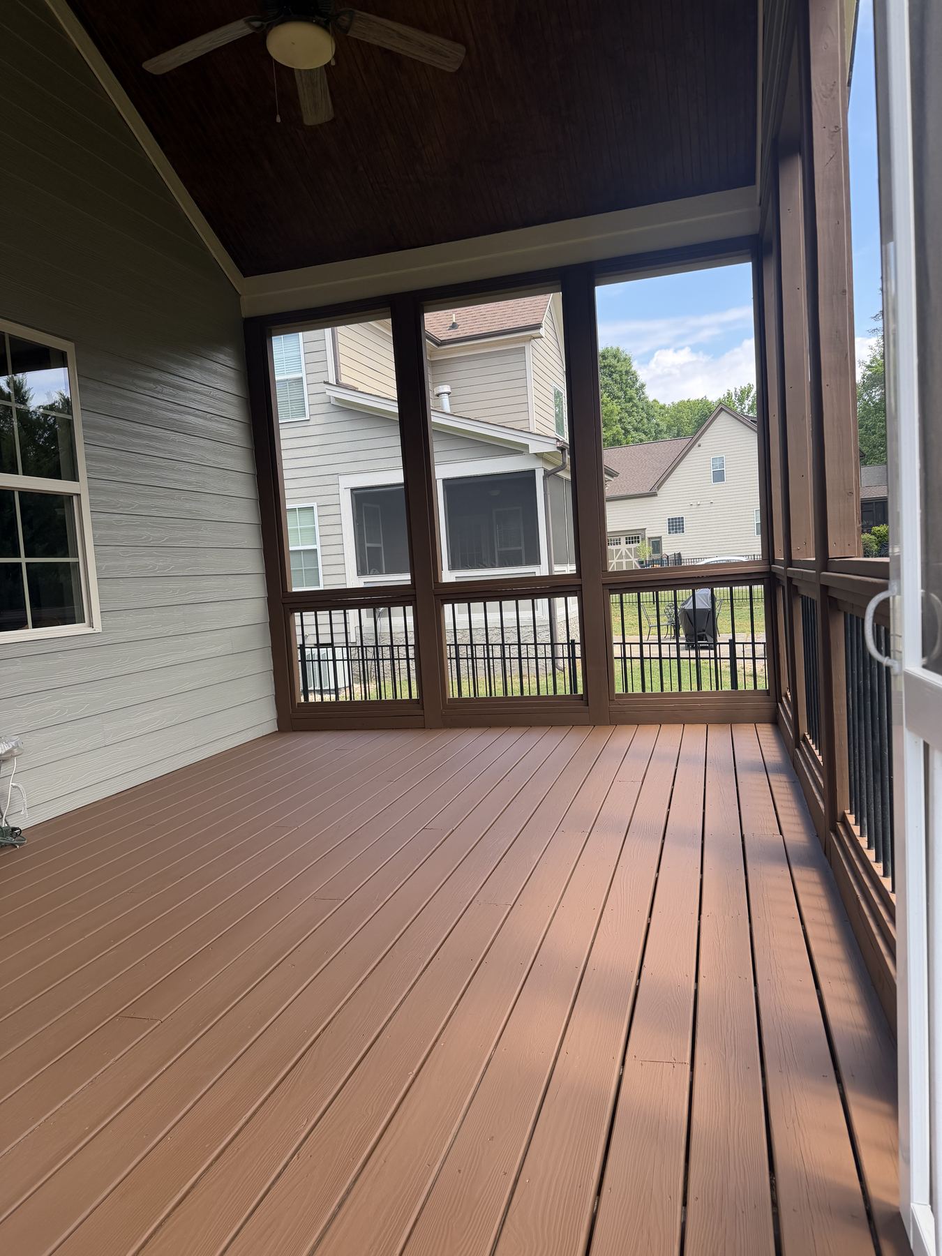 Exterior painting and deck staining services in Wendell NC